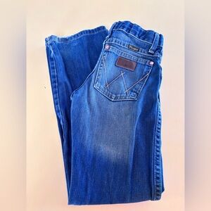 Boys Wrangler Retro Relaxed Blue Jeans